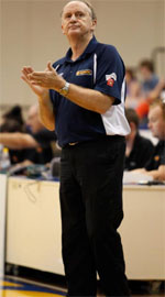 Bernie Harrower basketball